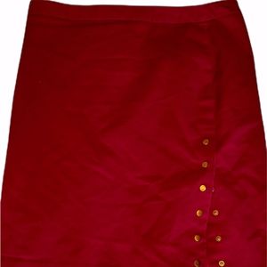 COPY - COPY - Worthington Hot Pink Below Knee Length Pencil Skir